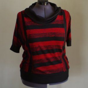 Cowl neck sweater wear to work 18w/20w